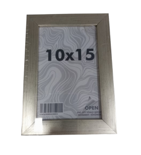 Fotoğraf Çerçevesi 10x15 Gümüş