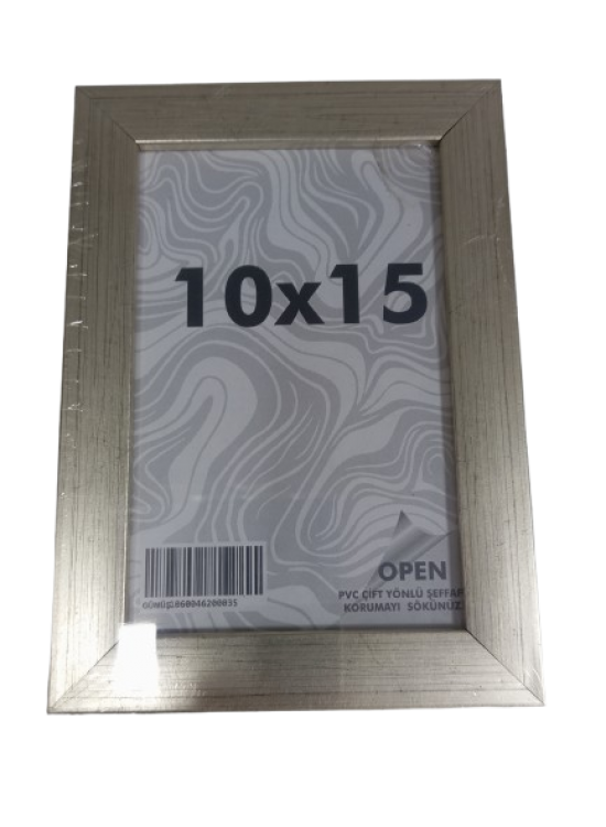 Fotoğraf Çerçevesi 10x15 Gümüş