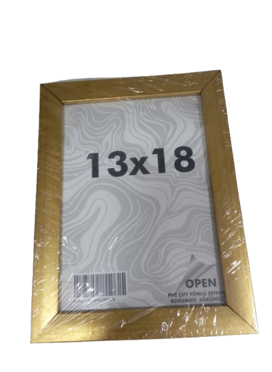 Fotoğraf Çerçevesi 13x18 Altın