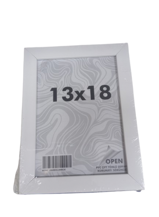 Fotoğraf Çerçevesi 13x18 Beyaz