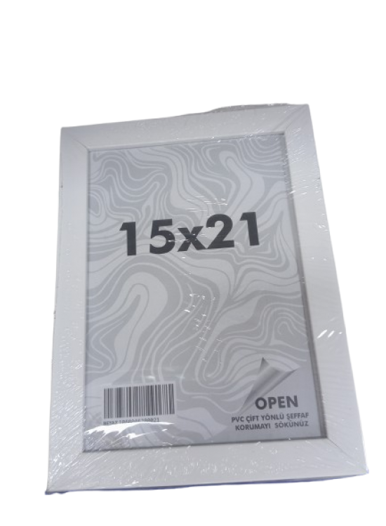 Fotoğraf Çerçevesi 15x21 Beyaz Fotoğraf Çerçevesi 15x21 Beyaz