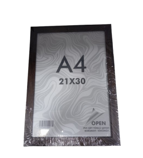 Fotoğraf Çerçevesi A4 Kahverengi