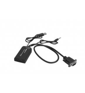 Frisby FA-6676C Analog VGA ve SES - Dijital HDMI Aktif Dönüştürücü