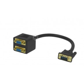 Frisby FA-6678C VGA - 2 x VGA Görüntü Çoklayıcı ve Dönüştürücü(VGA Erkek - 2 x VGA Dişi)