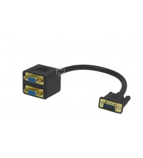 Frisby FA-6678C VGA - 2 x VGA Görüntü Çoklayıcı ve Dönüştürücü(VGA Erkek - 2 x VGA Dişi)
