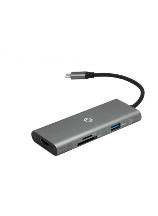 Frisby FA-7712TC USB Type-C™ Hub (HDMI + 3 x USB 3.0 + SD-TF + PD Şarj)