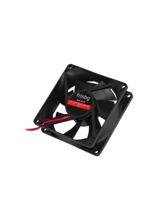 Frisby FCL-F8B 8Cm Siyah Kasa Fanı (80 x 80 x 25 (mm))
