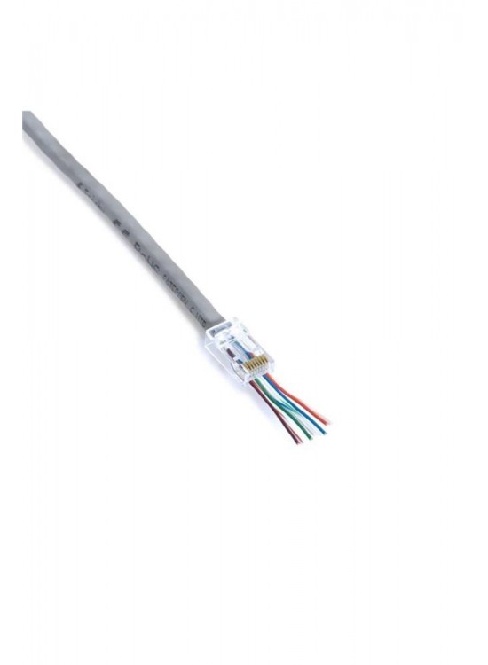 FRISBY FNW-RJ4528N RJ-45 Cat 6 Yeni Nesil Delikli Konnektör 100lü Kutulu FRISBY FNW-RJ4528N RJ-45 Cat 6 Yeni Nesil Delikli Konnektör 100lü Kutulu