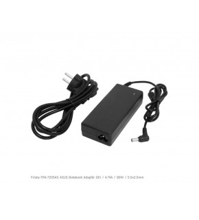 Frisby FPA-7205AS Notebook Adaptör (Asus) 19V 4.74A (Uç Boyutu : 5.5 x 2.5mm)