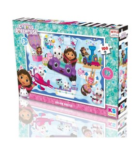 Gabbys Dollhouse Puzzle 100 Prç.