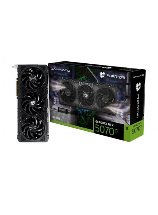Gainward GeForce RTX5070Ti PHANTOM 16GB GDDR7 256Bit Gaming (Oyuncu) Ekran Kartı