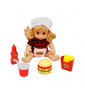 Galtoys Maide Burger Yiyor Türkçe Konuşan Bebek GLT1105