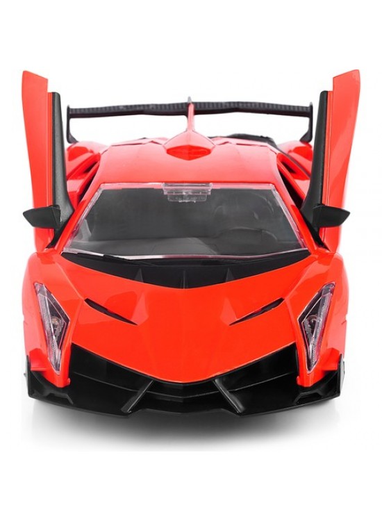 Galtoys Şarjlı Uzaktan Kumandalı Araba Lambo Car Kırmızı 1:16 F/F