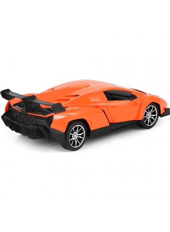 Galtoys Şarjlı Uzaktan Kumandalı Araba Lambo Car Turuncu 1:16 F/F