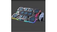 Gameagle GE2007 Vortex K11 RGB Notebook Soğutucu 17.3"