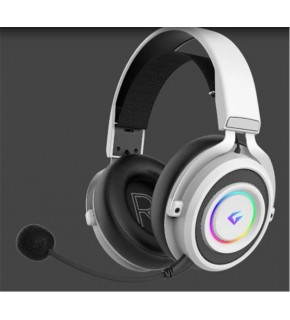 Gameagle GE2010 Step Hunter S1 RGB  Kablosuz Mikrofonlu Oyuncu Kulaklığı Beyaz