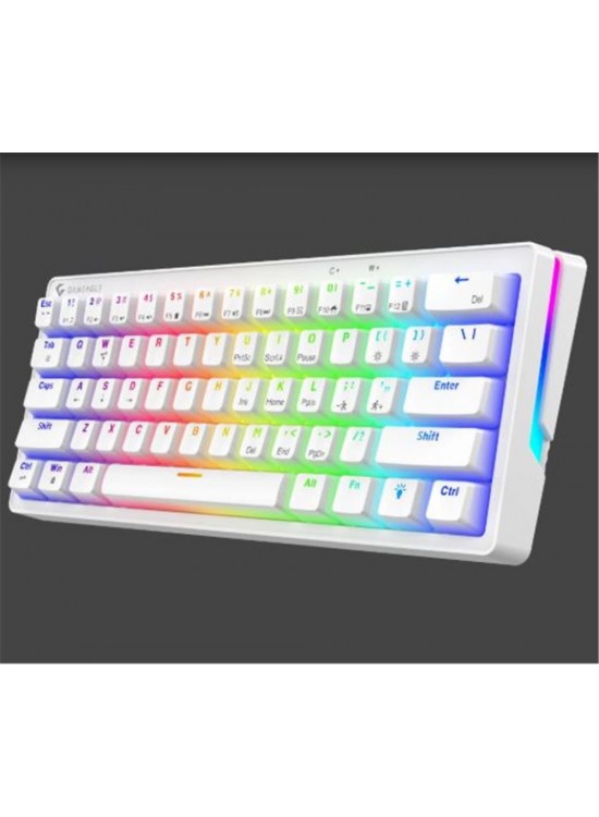Gameagle GE2015 Poseıdon RGB Kablolu Us Layout Mekanik Beyaz Oyuncu Klavyesi Gameagle GE2015 Poseıdon RGB Kablolu Us Layout Mekanik Beyaz Oyuncu Klavyesi