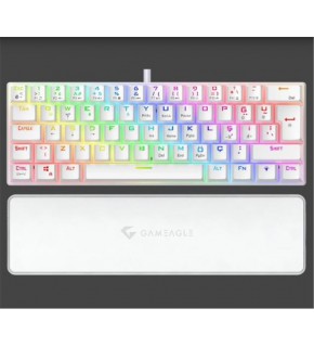 Gameagle GE2021 Helıos RGB Kablolu Tr Layout Mekanik Beyaz Oyuncu Klavyesi