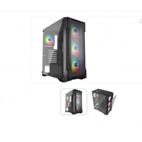 GameBooster FALCON GB-A750B 750w 80+ Bronze USB 3.0 Mesh ARGB ATX Mid Tower Gaming Kasa