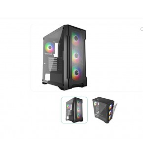 GameBooster FALCON GB-A750B 750w 80+ Bronze USB 3.0 Mesh ARGB ATX Mid Tower Gaming Kasa