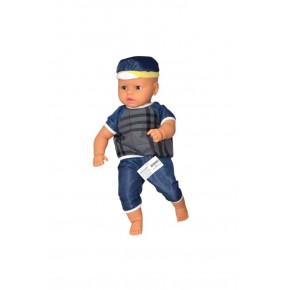 Gamze Oyuncak Dolgu Gövdeli Kel Bebek 60cm-05124