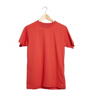 GARDENYA KIRMIZI M SIFIR YAKA TİŞÖRT