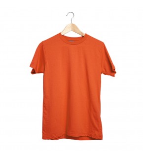 GARDENYA TURUNCU S SIFIR YAKA TİŞÖRT