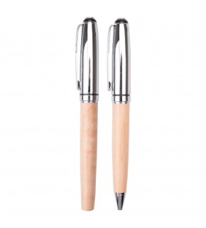 GEDİZ AHŞAP İKİLİ KALEM SETİ