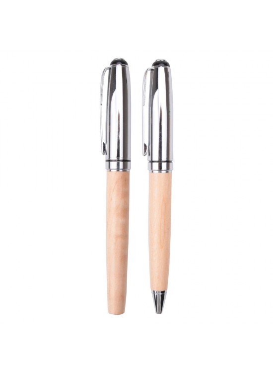 GEDİZ AHŞAP İKİLİ KALEM SETİ