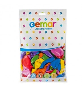 Gemar Balon G120 33Cm 100 Lü Karışık #80