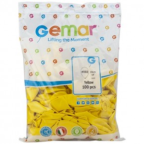 Gemar Balon G120 33Cm 100 Lü Sarı #02