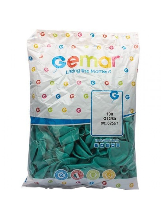 Gemar Balon G120 33Cm 100 Lü Su Yeşili-50 Gemar Balon G120 33Cm 100 Lü Su Yeşili-50