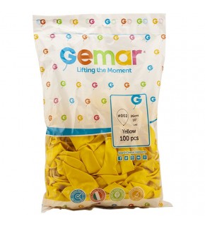 Gemar Balon G90 26Cm 100 Lü Sarı 02