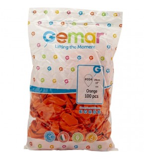 Gemar Balon G90 26Cm 100 Lü Turuncu 04
