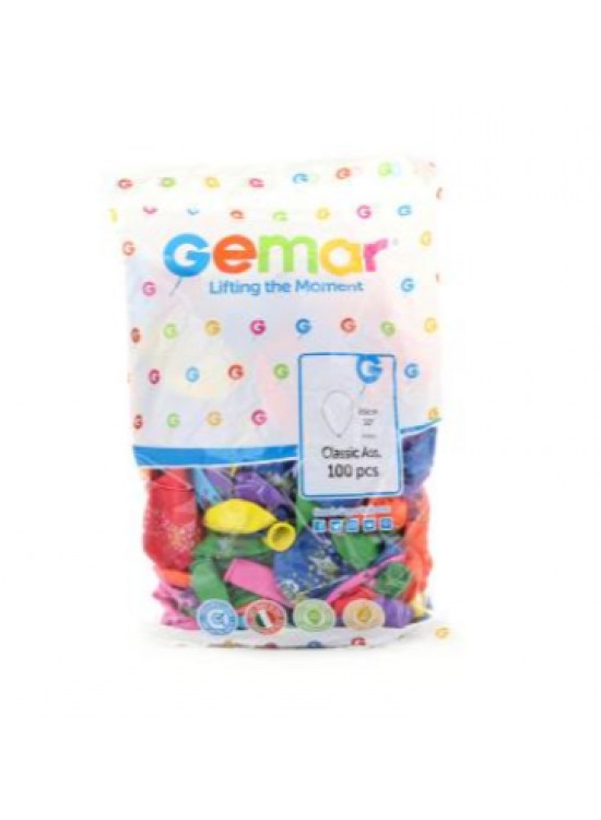 Gemar Balon GD90 26Cm 100 Lü Baskılı