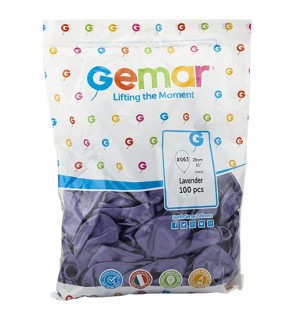 Gemar Metalik Balon Gm110 28Cm 100 Lü Mor 034