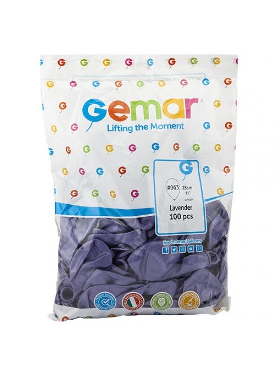 Gemar Metalik Balon Gm110 28Cm 100 Lü Mor 034 Gemar Metalik Balon Gm110 28Cm 100 Lü Mor 034