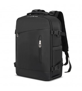 GEZGİN SİYAH LAPTOP BÖLMELİ SIRT ÇANTASI