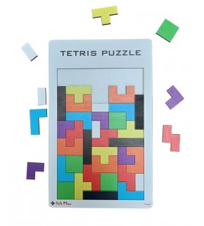 Gift Plus Ahşap Tetris Puzzle