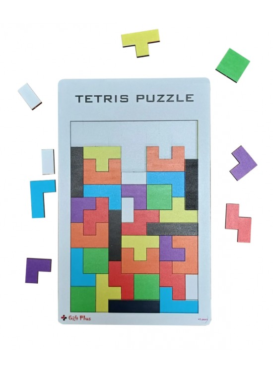 Gift Plus Ahşap Tetris Puzzle Gift Plus Ahşap Tetris Puzzle