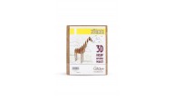 Giftölye 3D Ahşap Biblo Zürafa HB-013