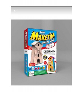 Giftölye 3D Ahşap Değirmen (Küçük)