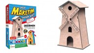 Giftölye 3D Ahşap Değirmen (Küçük)