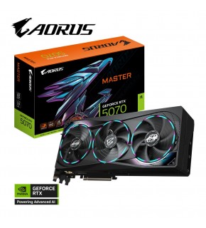 Gigabyte Aorus GeForce RTX5070 Master 12GB 192bit GDDR7 GV-N5070AORUS M-12GD Ekran Kartı