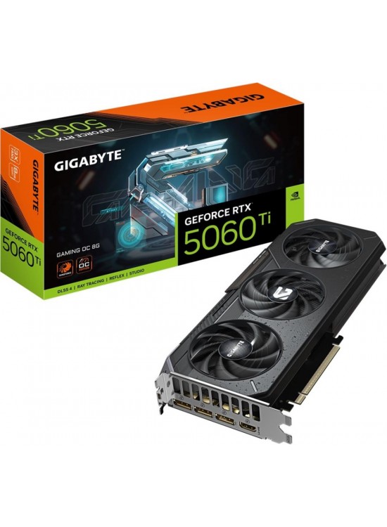 Gigabyte GeForce RTX5060Ti Gaming OC 8G 8GB GDDR7 128 Bit DLSS 4 Ekran Kartı Gigabyte GeForce RTX5060Ti Gaming OC 8G 8GB GDDR7 128 Bit DLSS 4 Ekran Kartı