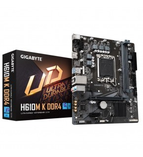 Gigabyte H610M-K-DDR4 Intel H610 Soket 1700 DDR4 3200MHz mATX Gaming (Oyuncu) Anakart