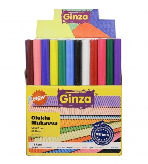 Ginza Oluklu Karton 60 Lı Set No:964