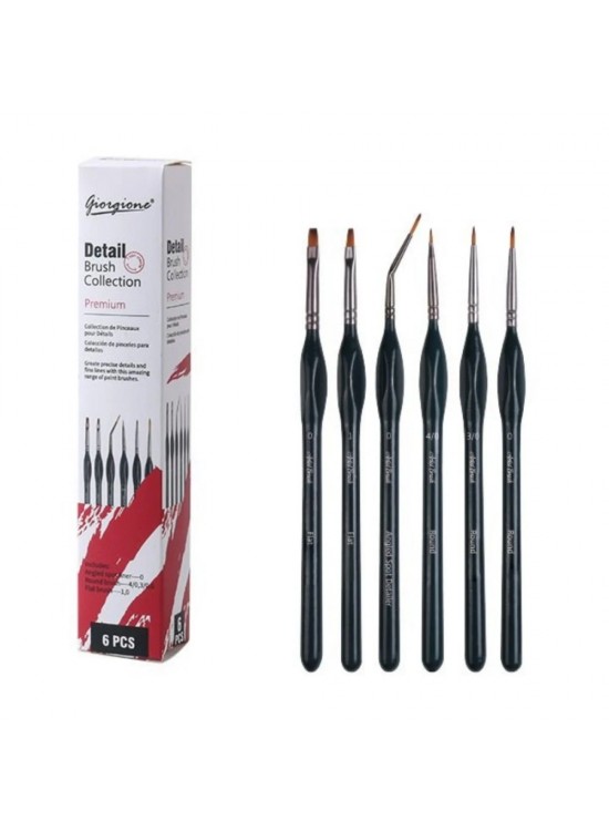 Giorgione Fırça Seti 6lı
