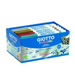 Giotto Decor Metalik Boya Okul Paketi 24 LÜ 524500