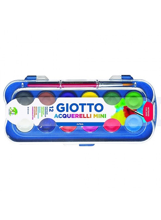 Giotto Sulu Boya Acquarell Blocks 23 MM 12 Li 352300